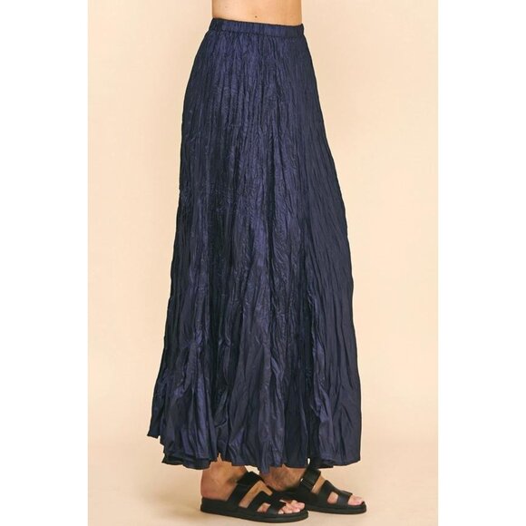 crinkled maxi skirt - Picture 4 of 6